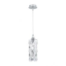 Rita lampa wisząca 1x40W G9 230V chrom / kryształ Asfour transparentny